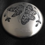 Laser Engraved/etched /marked pewter