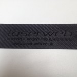 Laser cut and Engraved etched 3mm Leather
